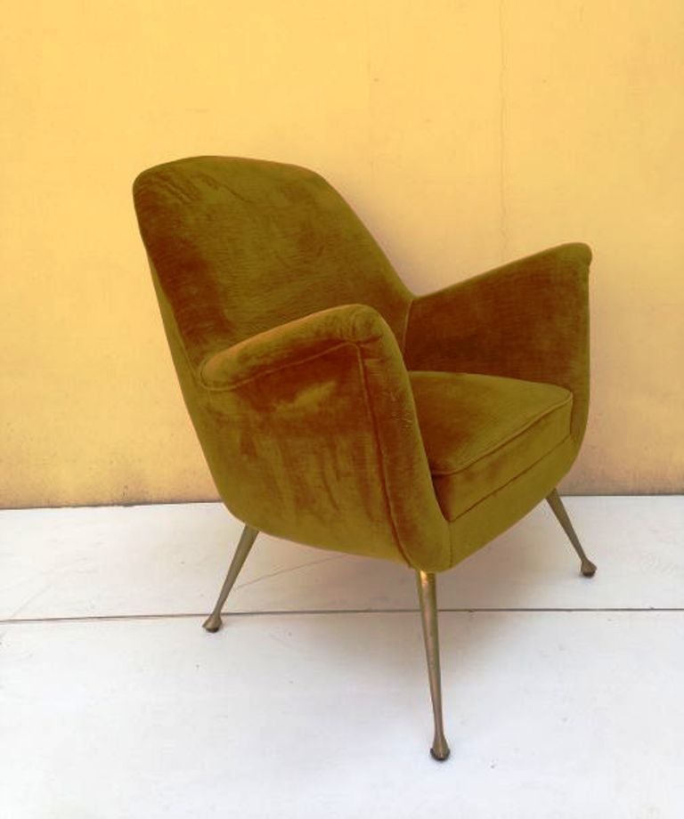 1950s Amazing Pair of  Small Armchairs  In Good Condition In London, GB