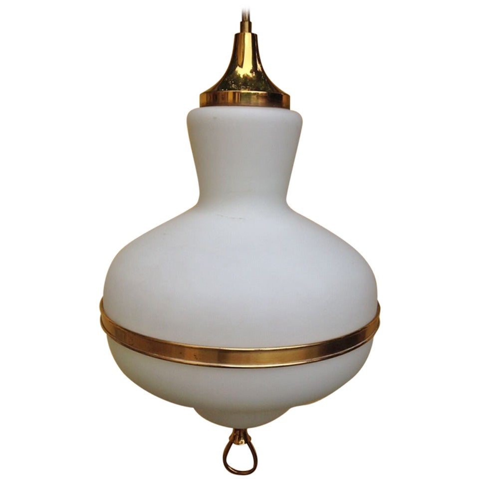 1960s Lantern in the Style of Stilnovo For Sale