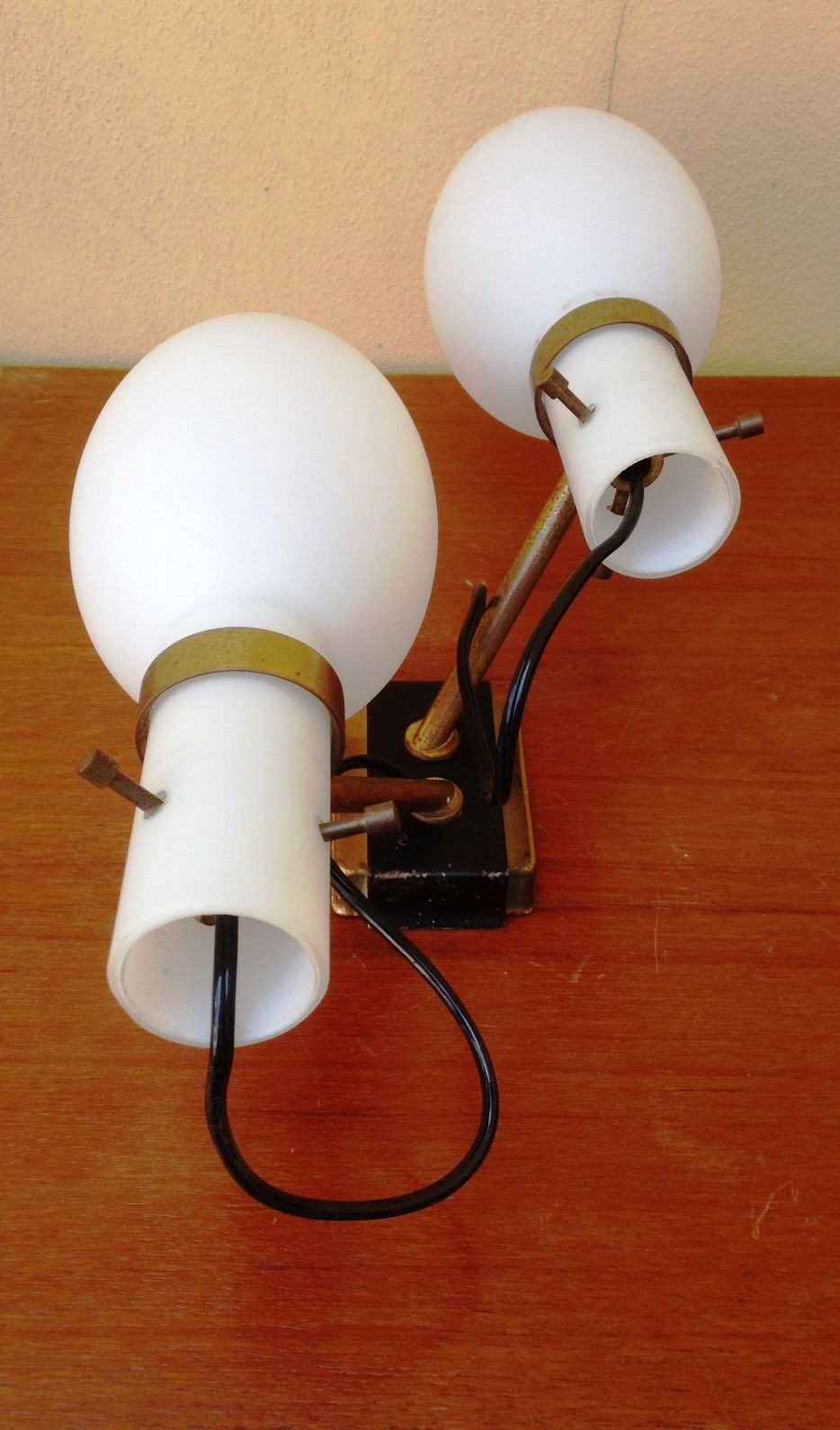 1950s Pair of Stilnovo Wall Lights