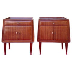 1940s Italian Bed Side Table