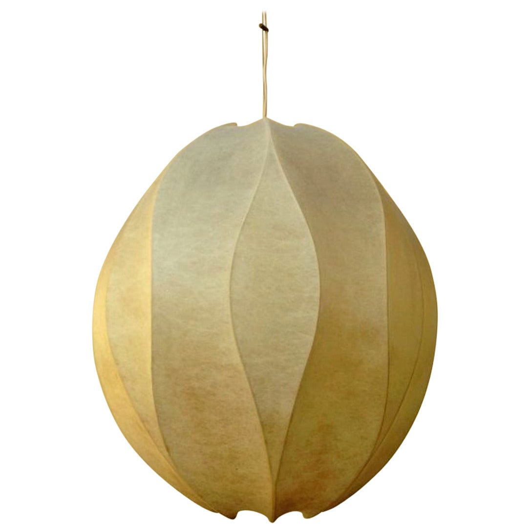 1960s Large Pendent in Cocoon, Attributed to Achille Castiglioni For Sale