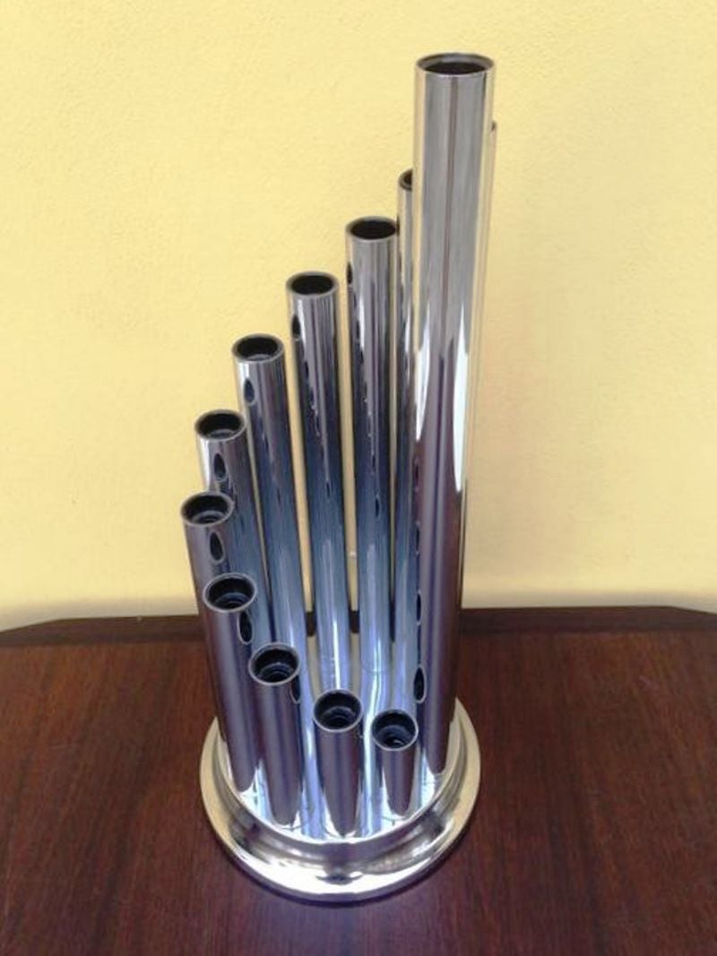 1970s Spiral Table Lamp in the Style of Reggiani