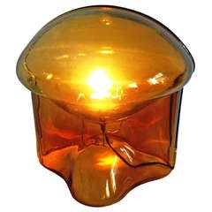 1972 - Medusa - Rare  Table Lamp By U. Riva For Veart 