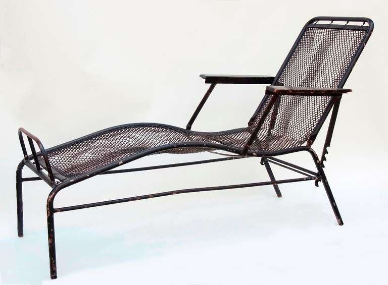 Chaise  Longue by Jean Prouvè and Jules Leleu