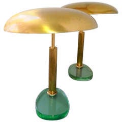 Pair of early 1950.s lamps