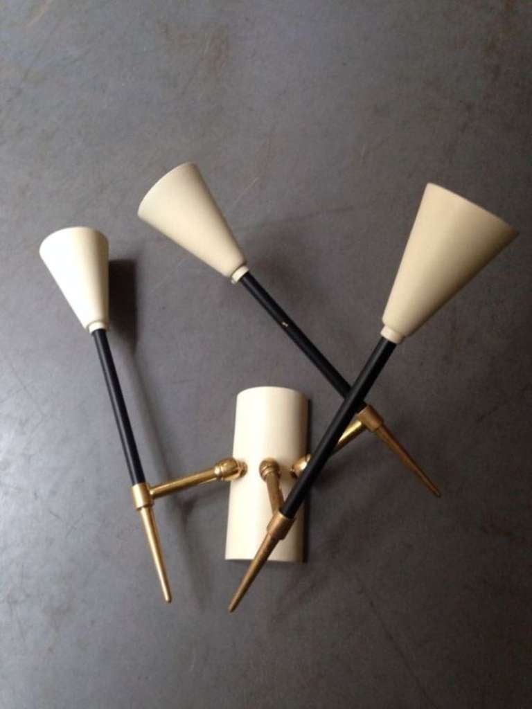 6 - 1950's- Wall lights In Excellent Condition In London, GB