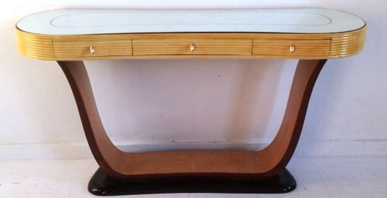 Smart 1930's console-dressing table