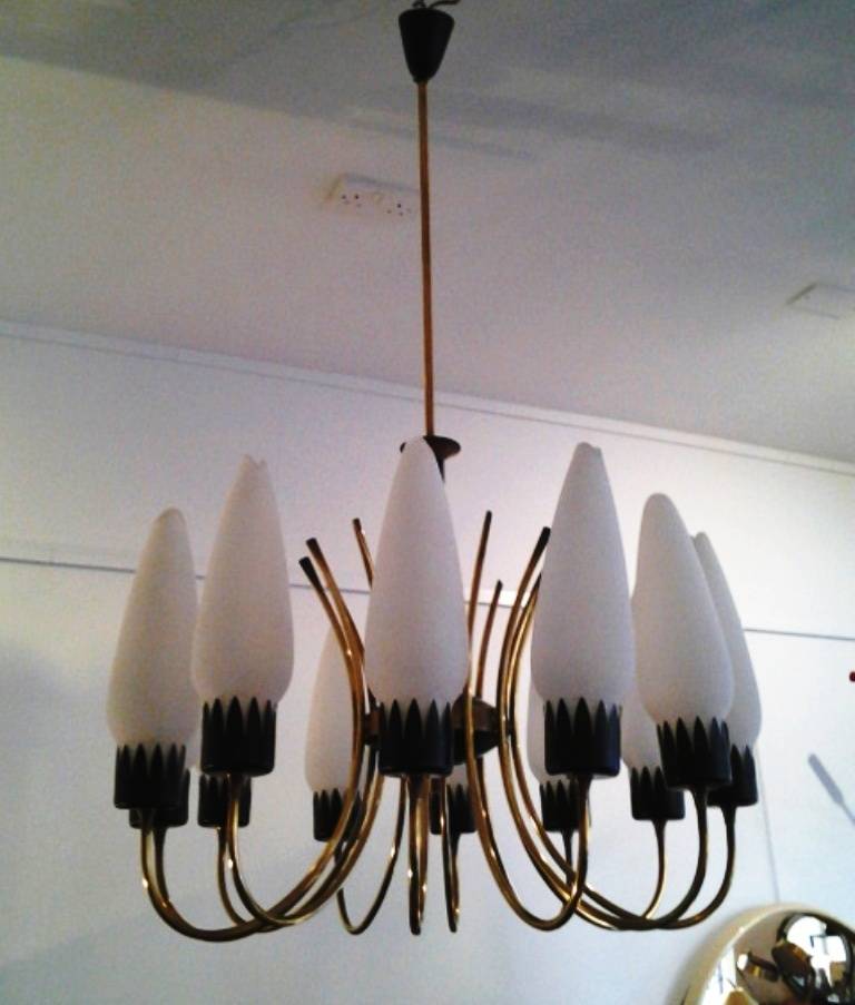 1950s Stilnovo Chandelier