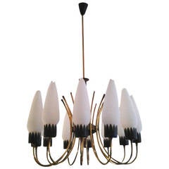 1950s Stilnovo Chandelier