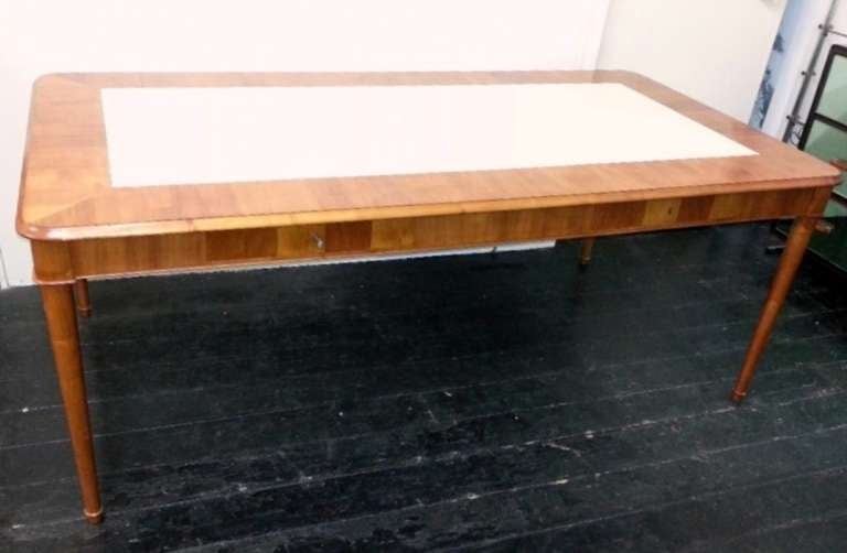 Late 1940s Large Table/Desk In Excellent Condition For Sale In London, GB