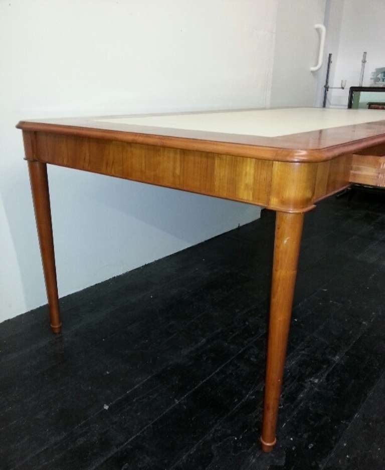 Italian Late 1940s Large Table/Desk For Sale