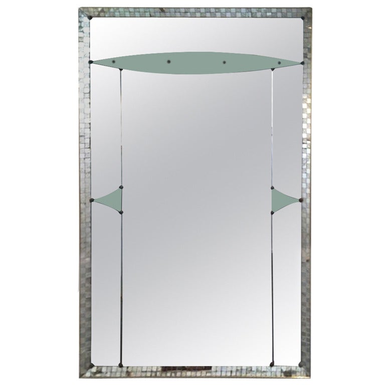 1950s Large Full-Length Mirror