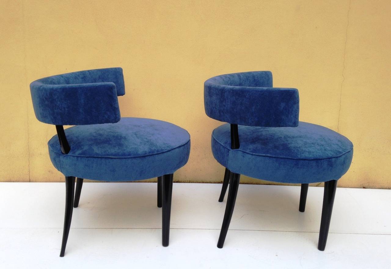 1940's Pair of small armchairs in the style of Ulrich In Excellent Condition In London, GB
