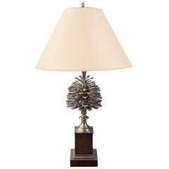 Pinecone Table Lamp, Maison Charles, France, 1970s