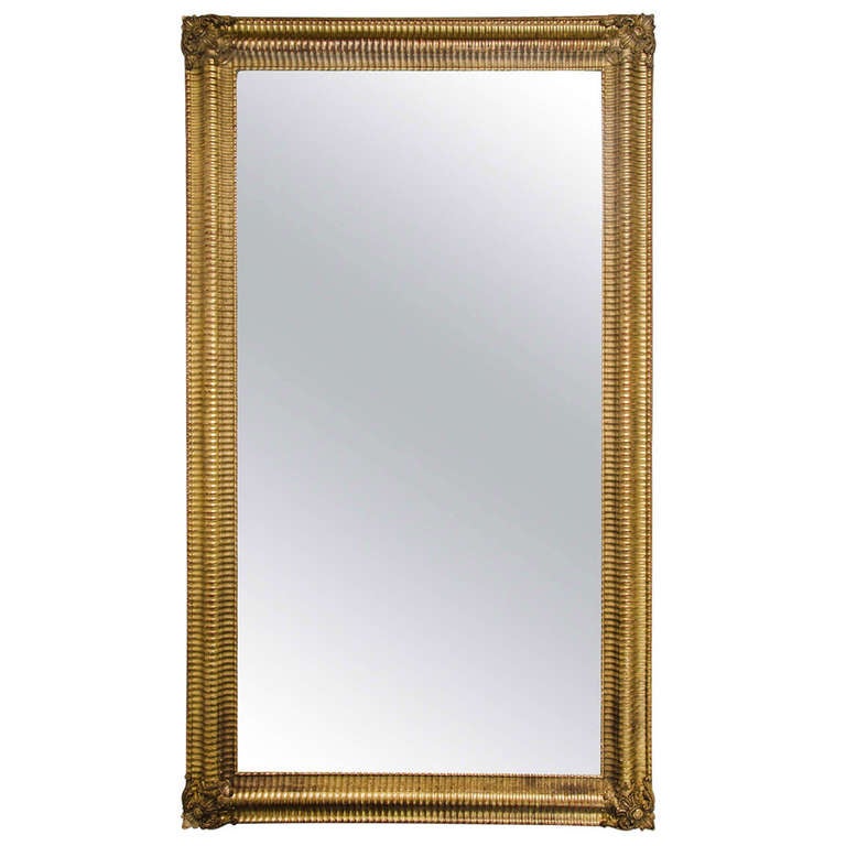 Large 19th Century Gilt Mirror