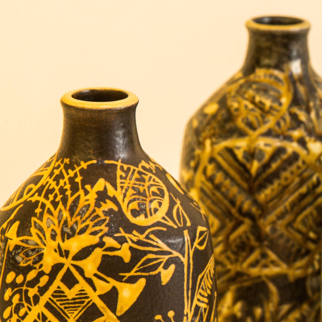 Collection of Five 1970s Royal Copenhagen Vases 1