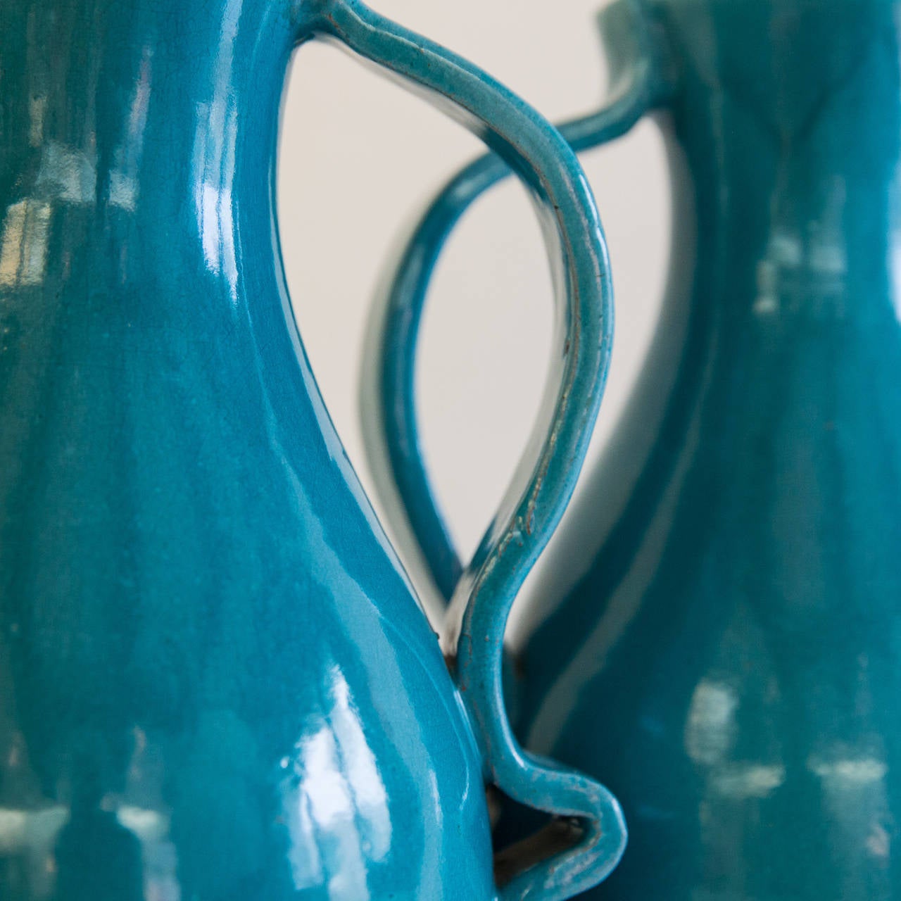 Pair of French Art Deco Primavera Vases