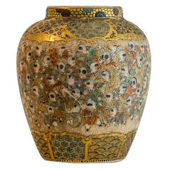 Small Meiji Period Satsuma Vase