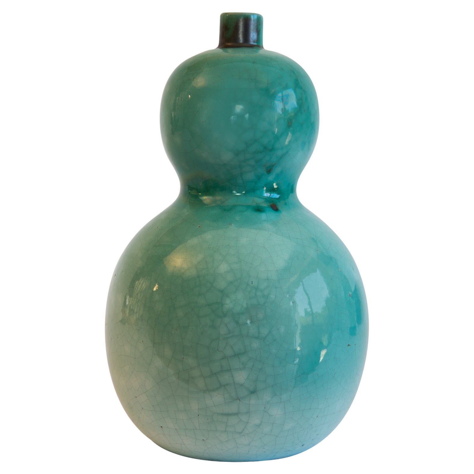 French Art Deco  Period Primavera Ceramic Vase