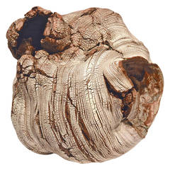 Contemporary Terracotta Abstract Sculpture