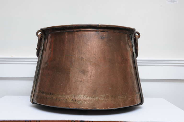 turkish copper cauldron