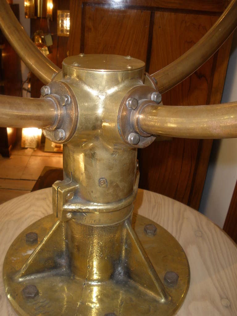 Nautical Antique Bronze Ship's Antenna