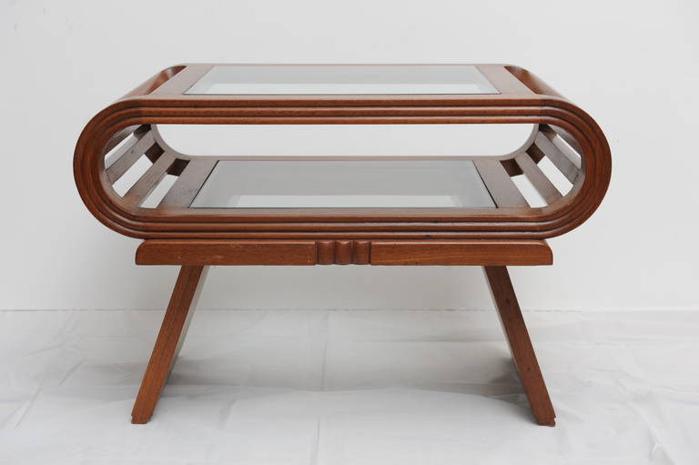 Deco Period Teak Coffee Table, English