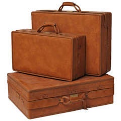 Ensemble de trois bagages vintage Hartman