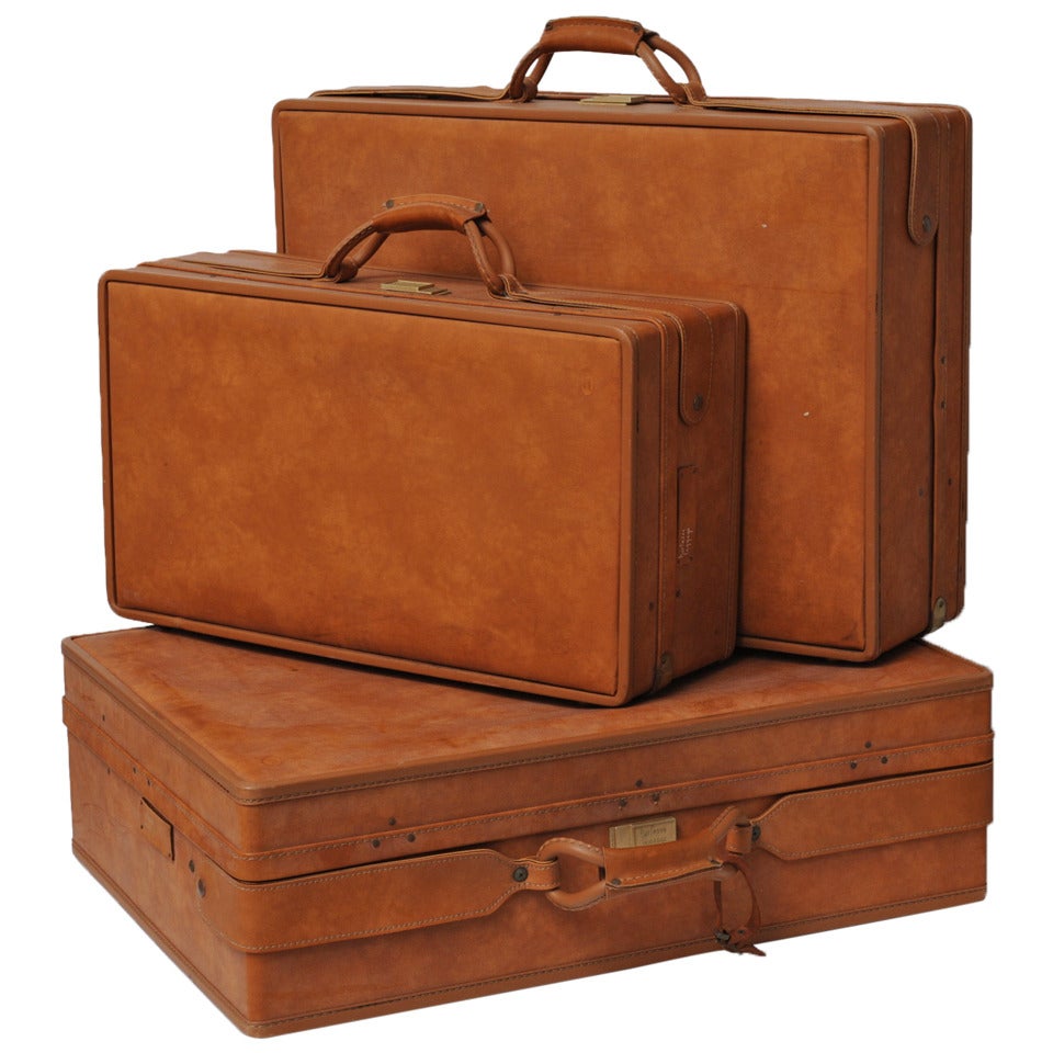 Set of Three Vintage Hartman Luggage