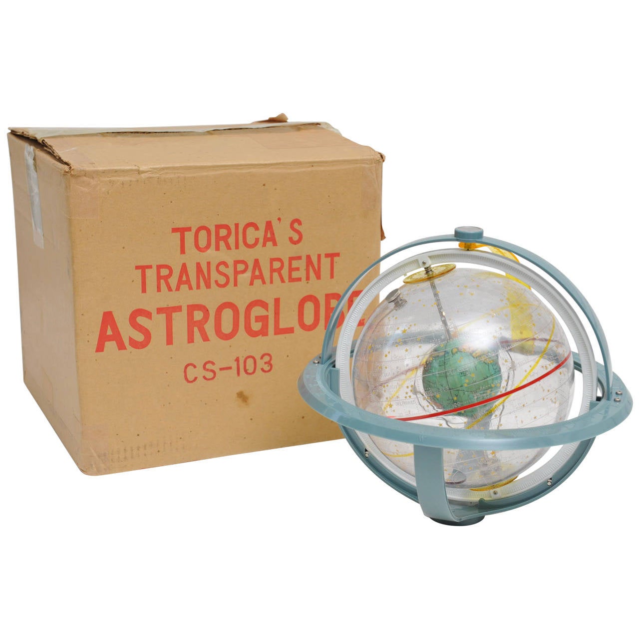 Very Rare Torica Celestial Globe with Original Box, C 1960's