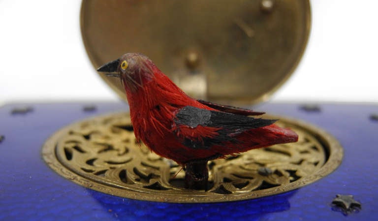 French 19th Century Singing Bird Box For Sale