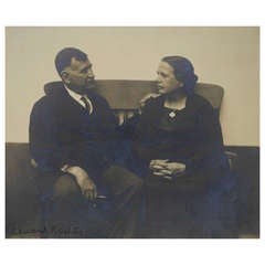 Vintage Mr. and Mrs. Marin by Edward Weston
