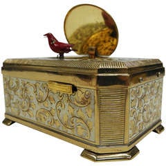 Vintage Singing Bird Box from the 1930s