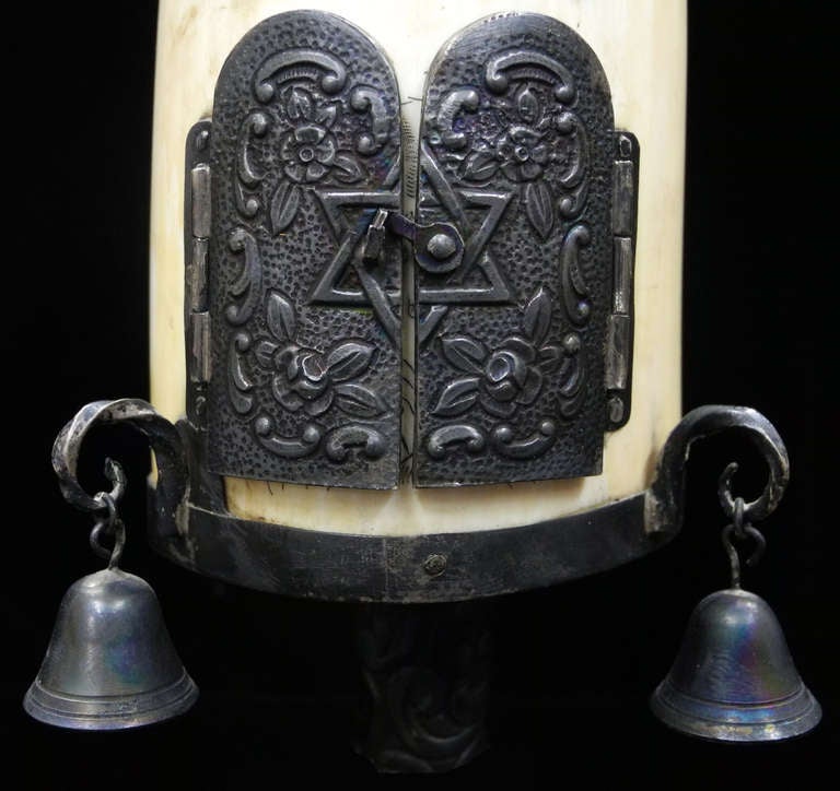 Ivory A 19th Century Jewish Bessamim Tower For Sale