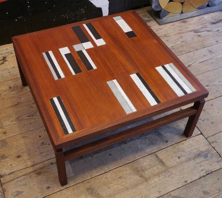Very Rare Coffee Table by Roger Capron, France, circa 1960 For Sale 3