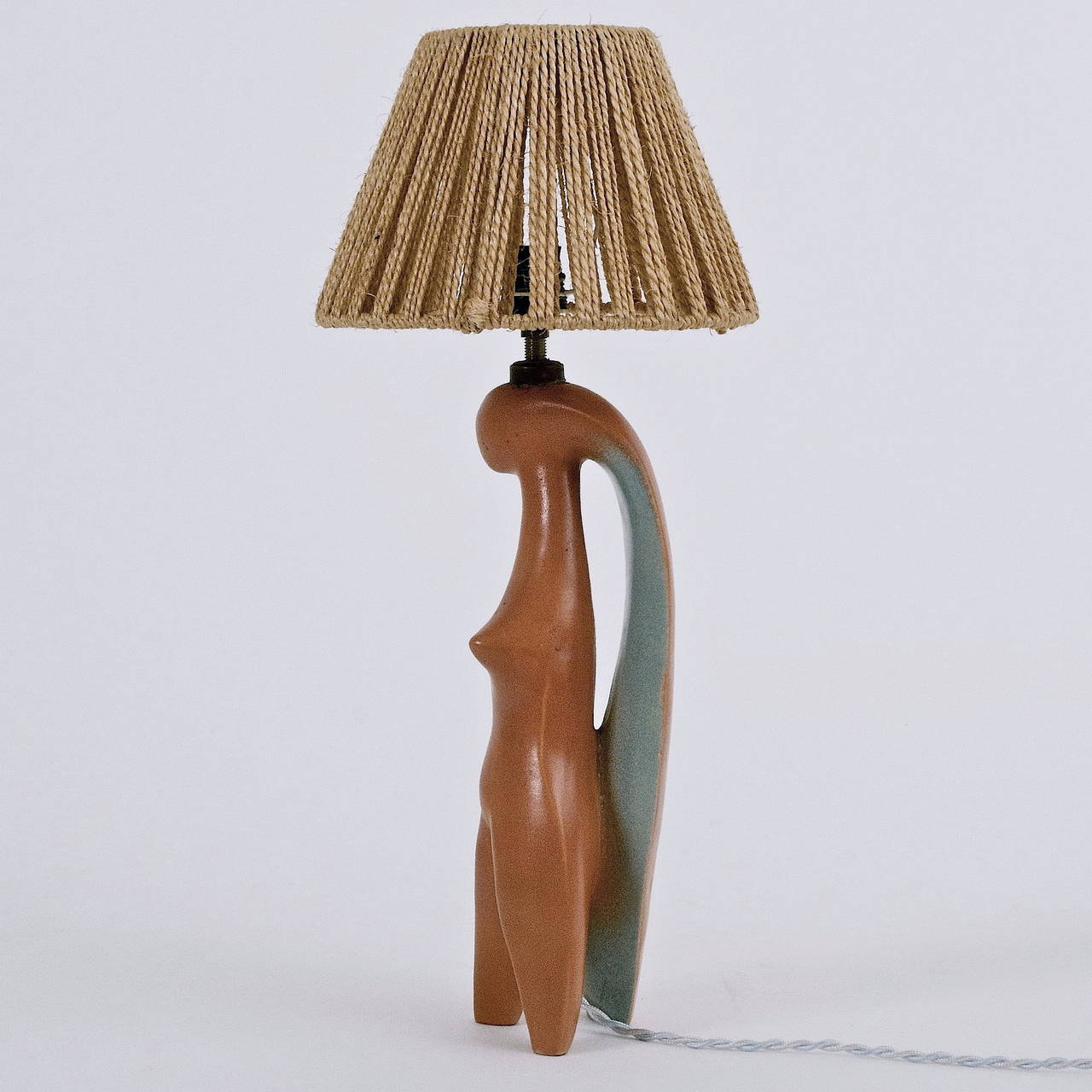 French Ceramic Table Lamp by Jacques Blin