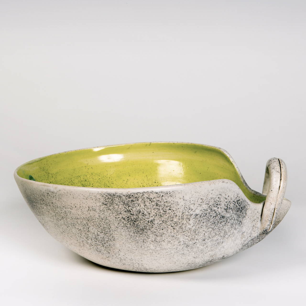 French Large Ceramic Bowl by Mado Jolain