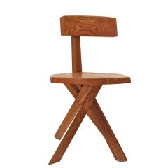 Asymmetrical S34 Model Chair by Pierre Chapo