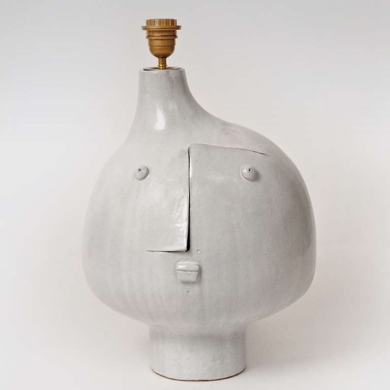 Important Ceramic Table Lamp by DaLo at 1stdibs