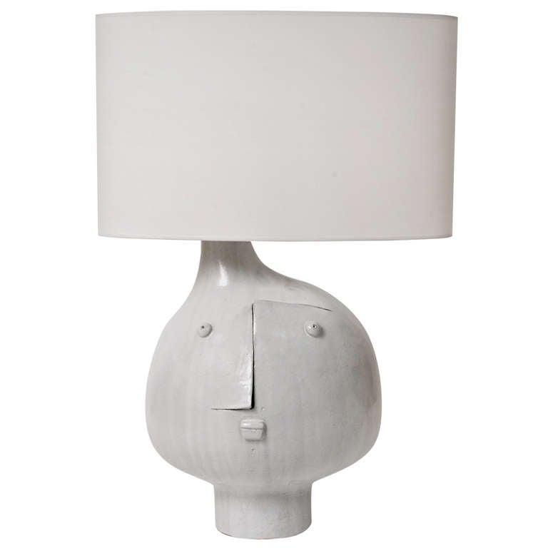 Important Ceramic Table Lamp by DaLo at 1stdibs