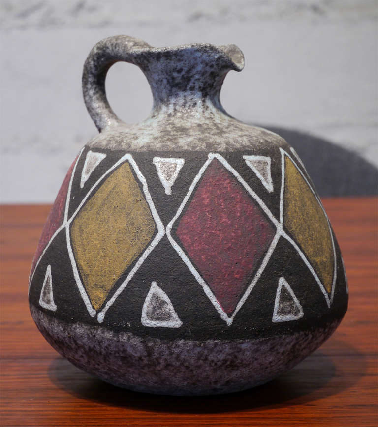 French Ceramic by Accolay, France, circa 1960 For Sale