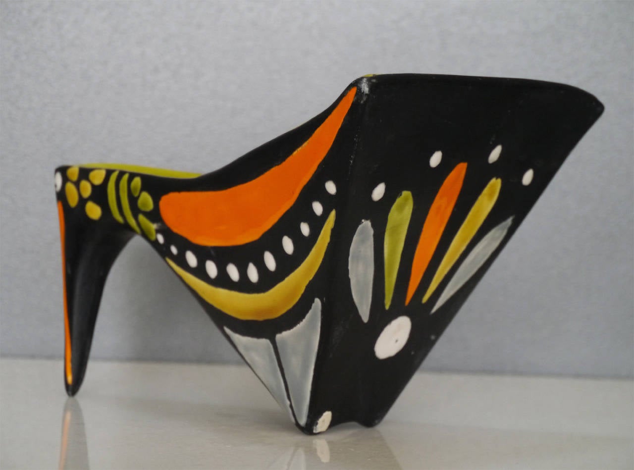 Mid-Century Modern Céramique zoomorphe de Raymor Pottery, Italie, vers 1950