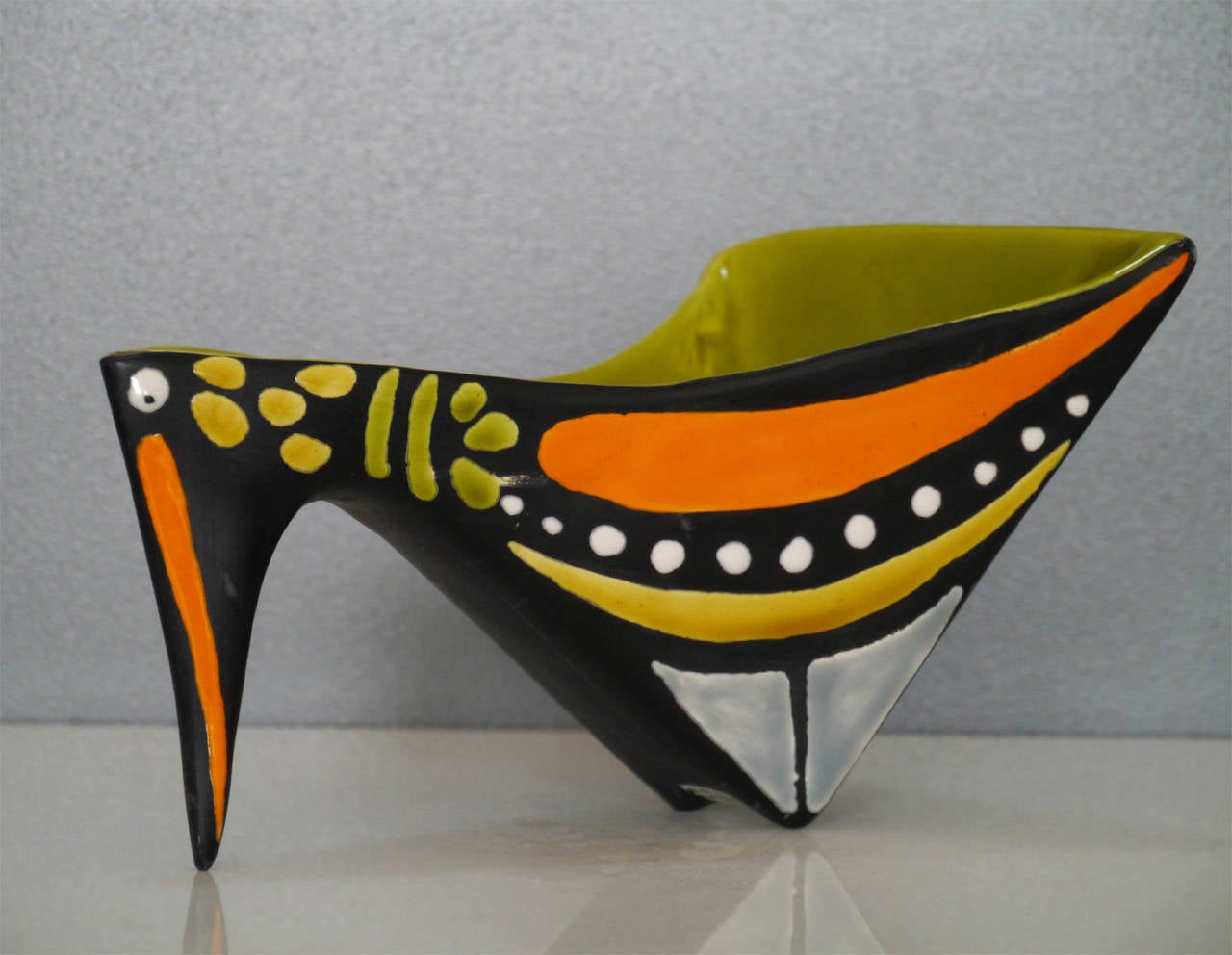 Poterie Céramique zoomorphe de Raymor Pottery, Italie, vers 1950