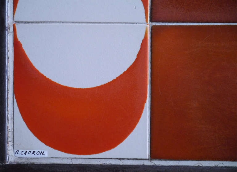 Ceramic Low Table by Roger Capron and Gilbert Portanier, Vallauris, circa 1960