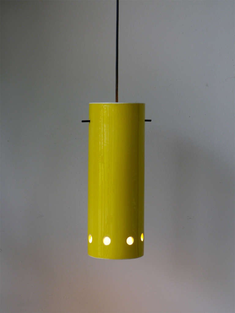 Pendant Ceramic Light by Roger Capron, Vallauris, 1956 Design For Sale 3