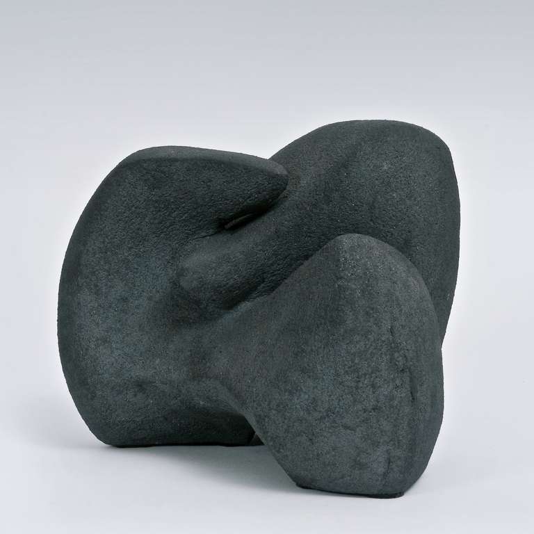 Mid-Century Modern Organic Form Ceramic Sculpture by Tim Orr