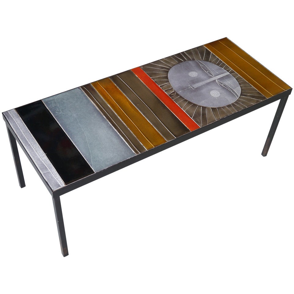 Iconic Low Table by Roger Capron