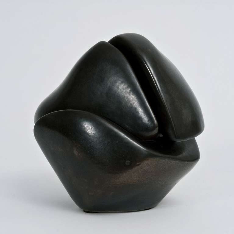 Mid-Century Modern Biomorphic Ceramic Sculpture by Tim Orr