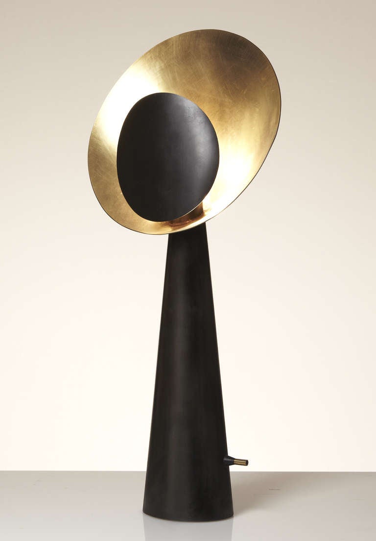 Reflector Lamp in Golden Brass 2