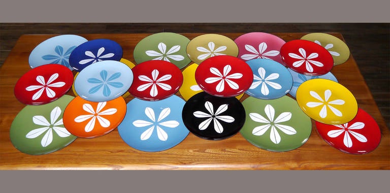 Set of Plates by Grete Pritz Kittelsen for Cathrineholm